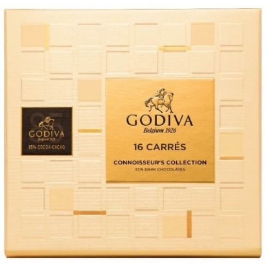 Godiva Dark Chocolate Carre 85%